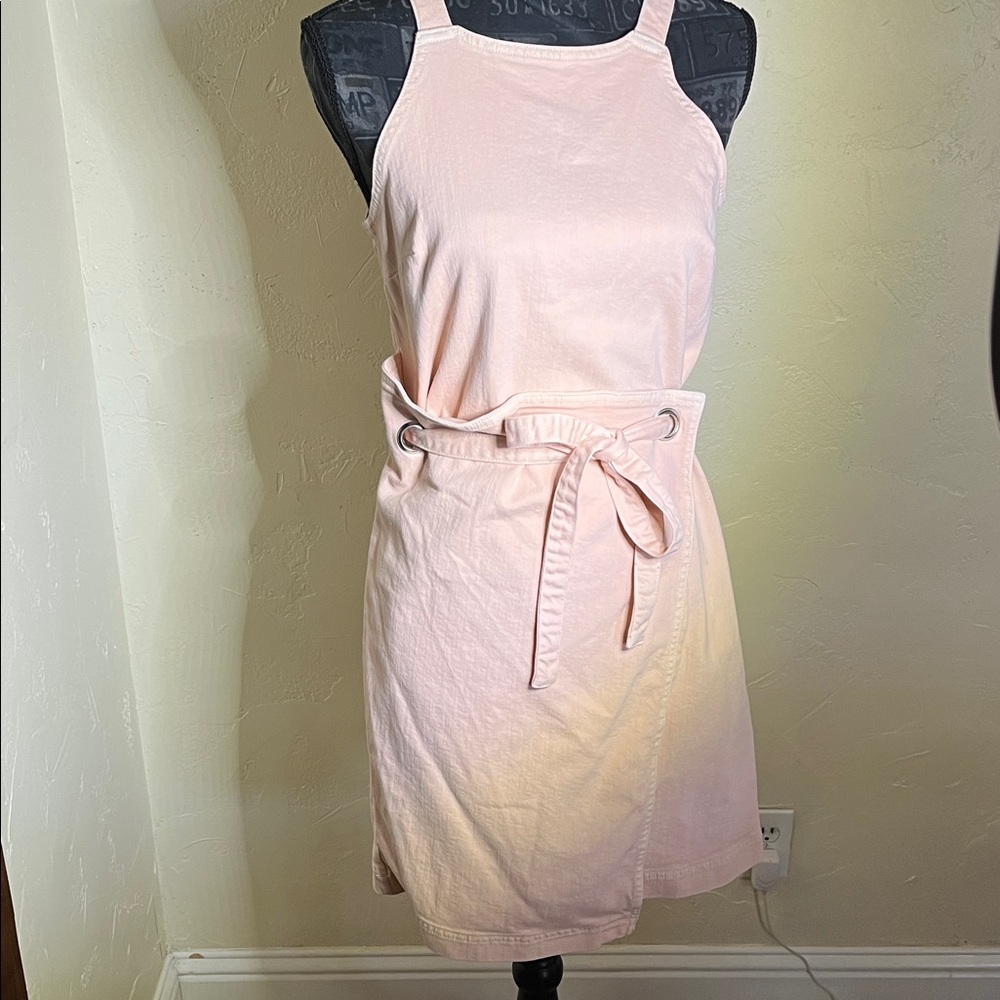 Holding Horses Peach Denim dress